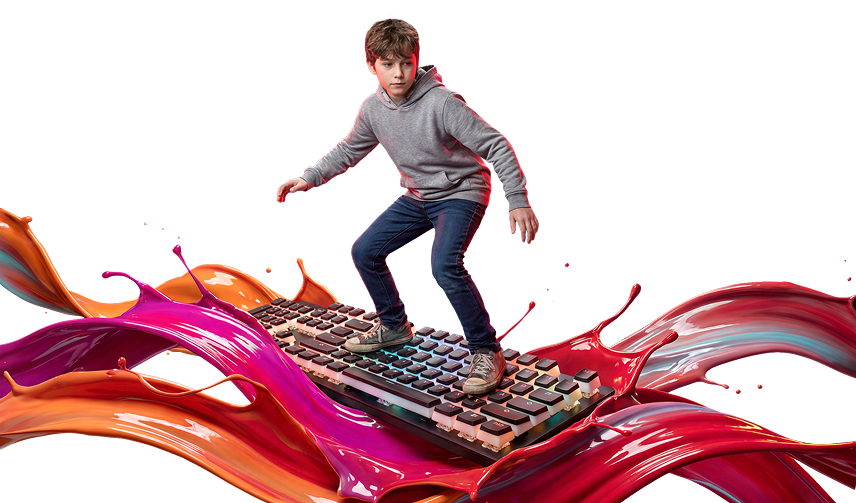 Иллюстрация Юным геймерам